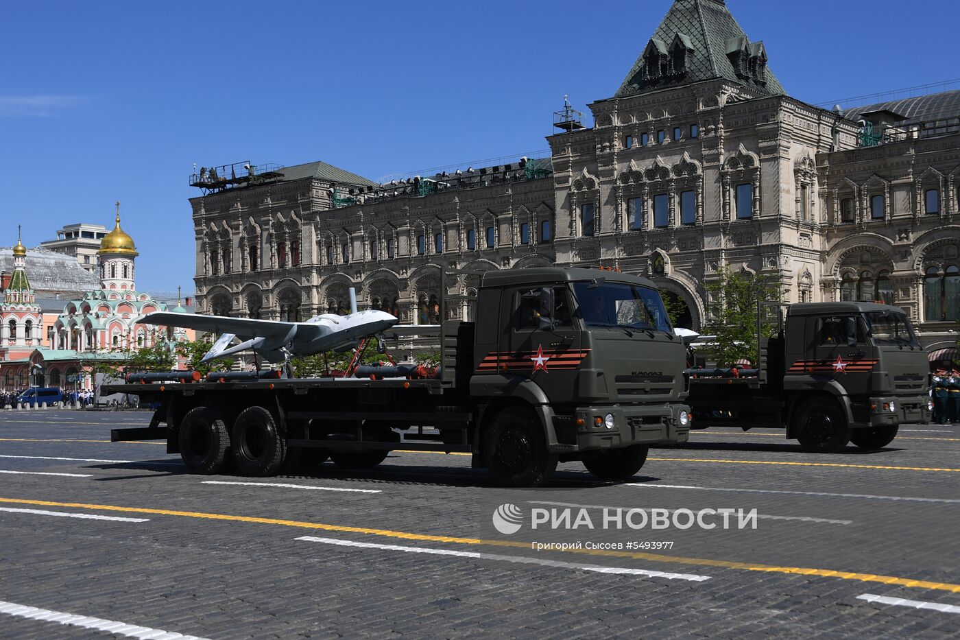 Военный парад, посвящённый 73-й годовщине Победы в ВОВ