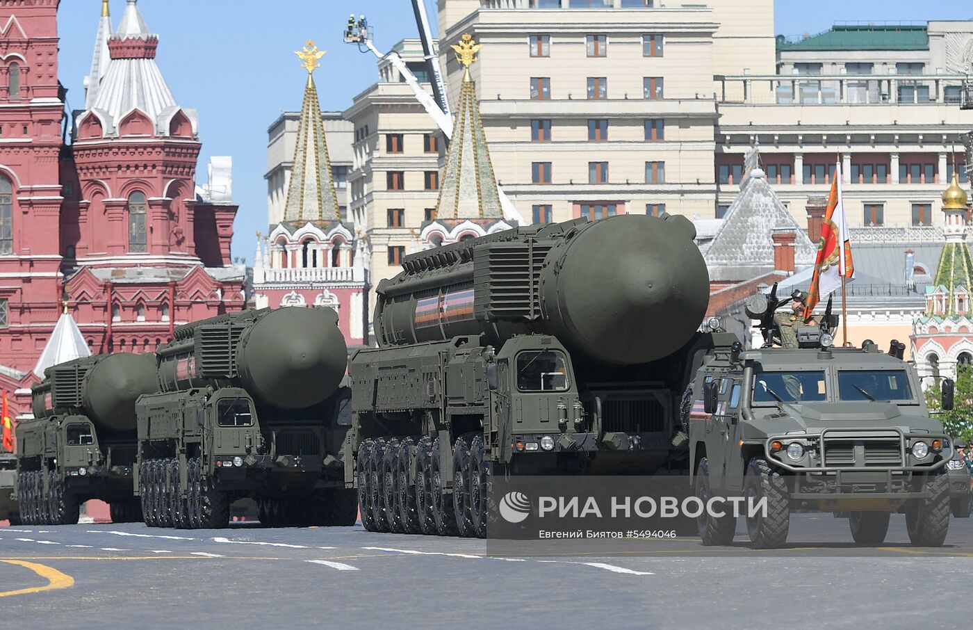 Военный парад, посвящённый 73-й годовщине Победы в ВОВ