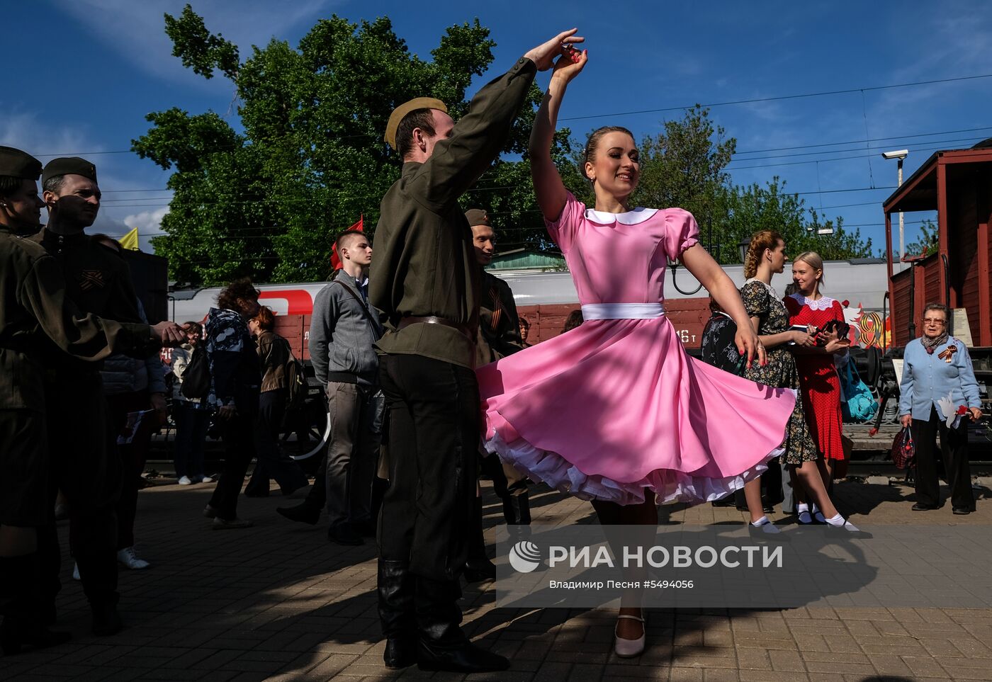 Празднование Дня Победы в Москве