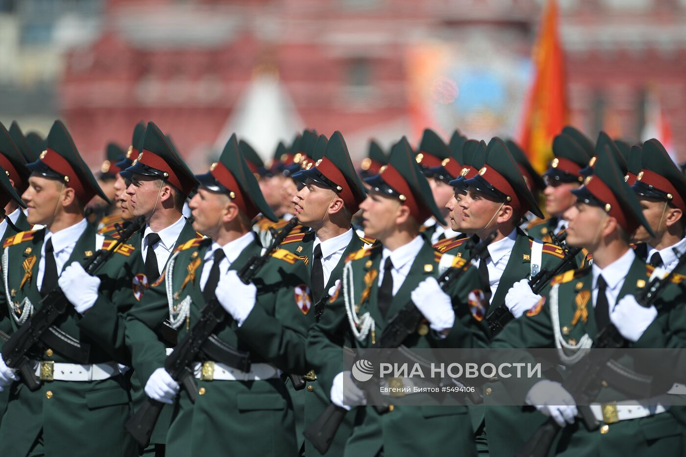 Военный парад, посвящённый 73-й годовщине Победы в ВОВ