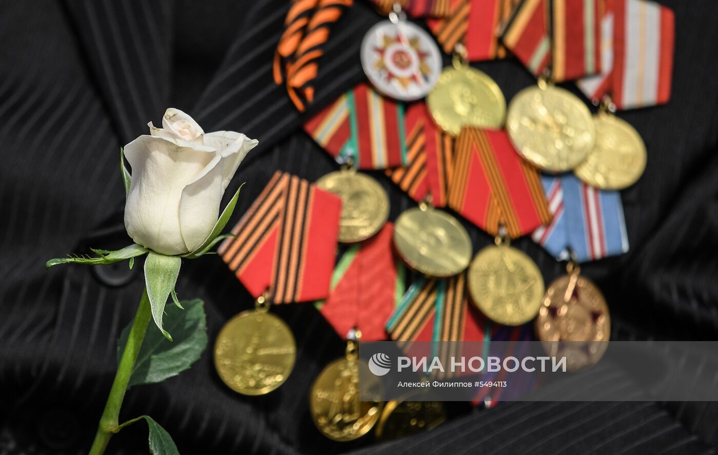 Празднование Дня Победы в городах России