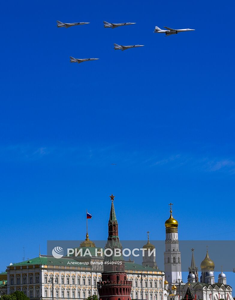 Военный парад, посвящённый 73-й годовщине Победы в ВОВ