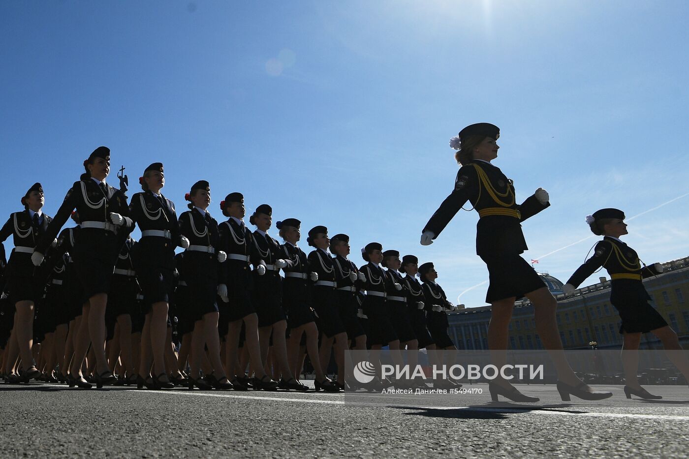 Празднование Дня Победы в городах России