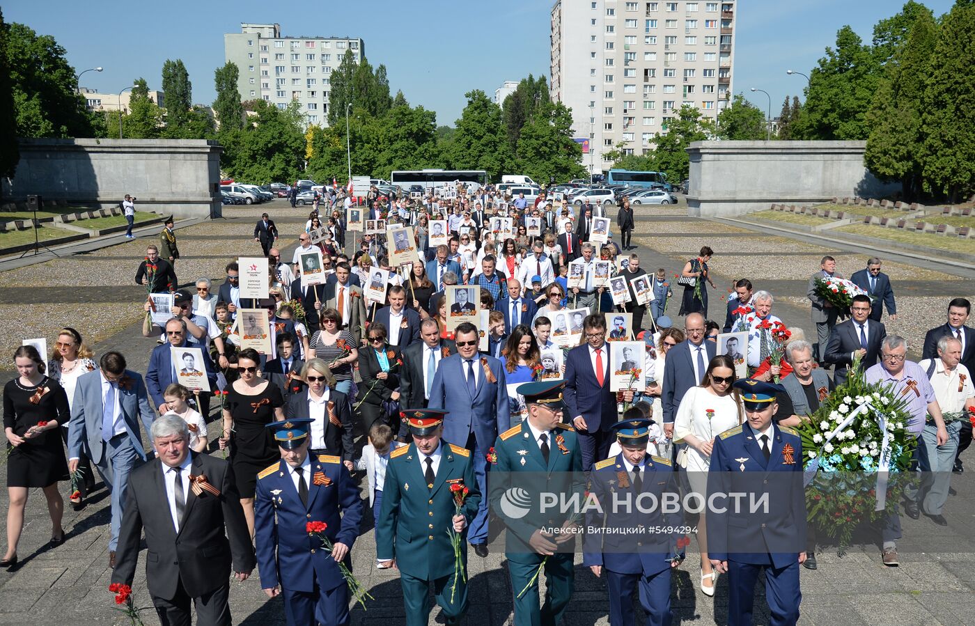 Акция "Бессмертный полк" за рубежом