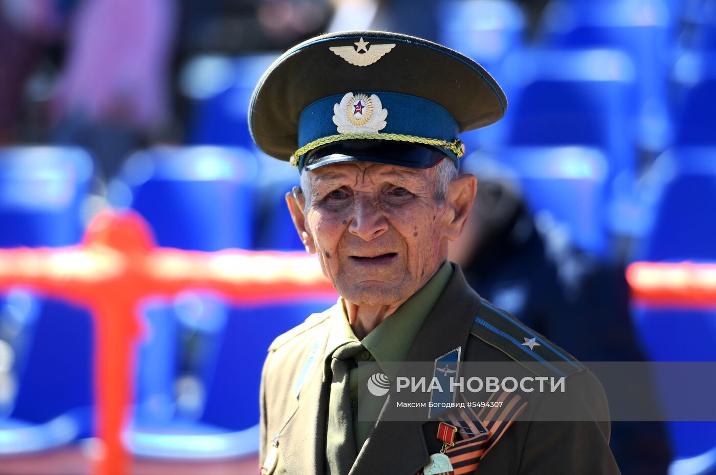 Празднование Дня Победы в городах России