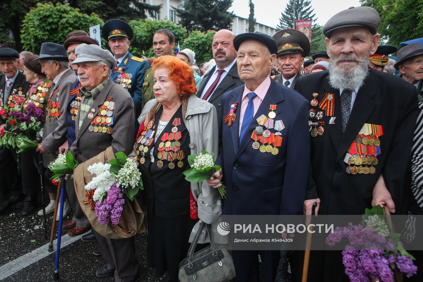 Акция "Бессмертный полк" в городах России