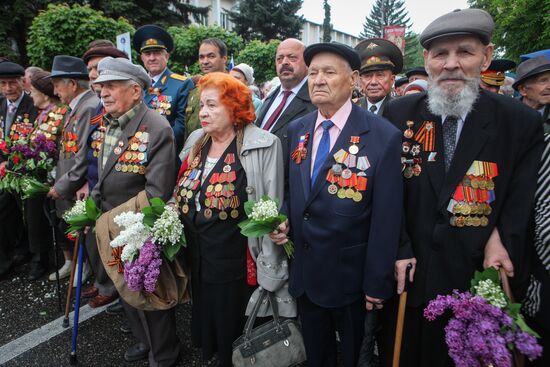 Акция "Бессмертный полк" в городах России