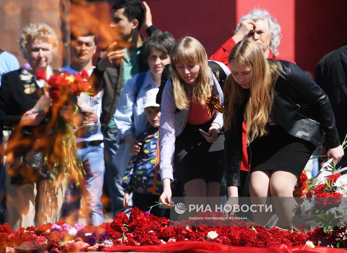 Празднование Дня Победы в Москве