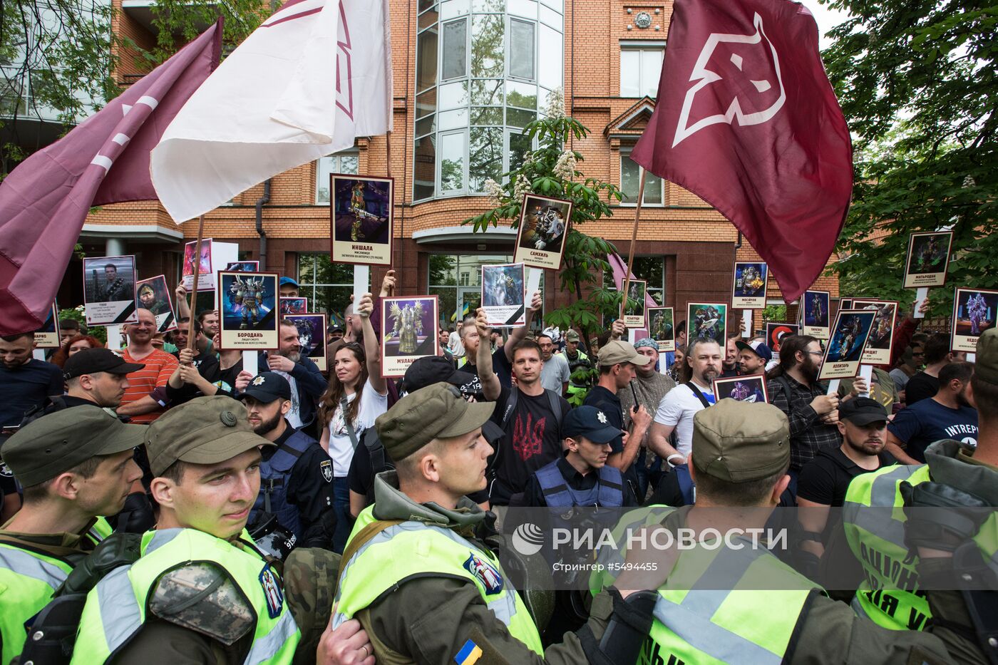 Акция "Бессмертный полк" на Украине