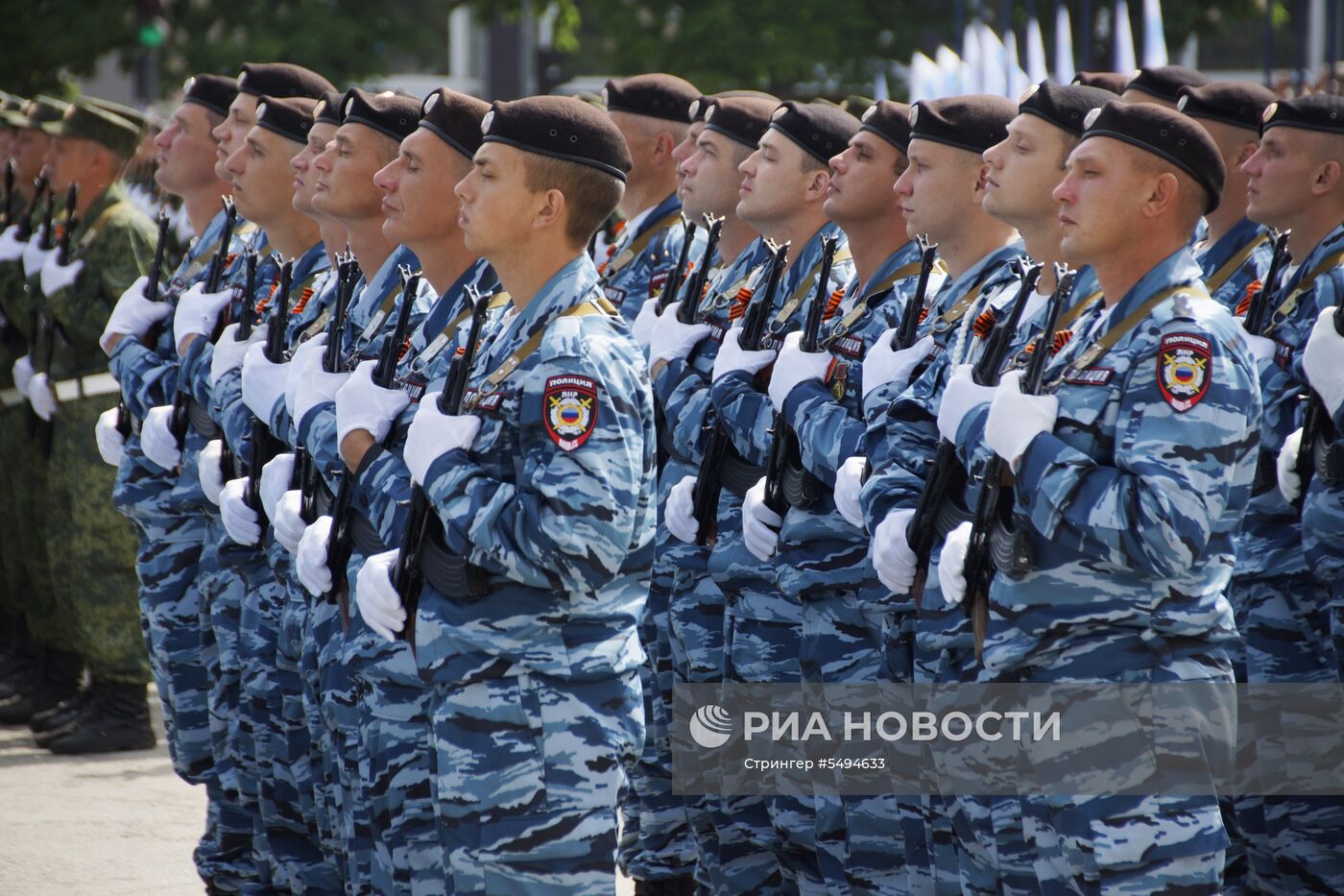 Празднование Дня Победы в Донбассе