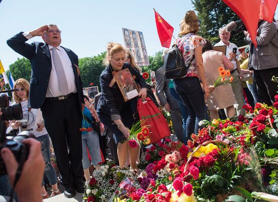 Акция "Бессмертный полк" за рубежом