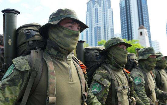 Празднование Дня Победы в городах России