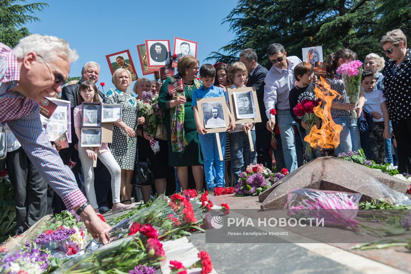 Акция "Бессмертный полк" за рубежом