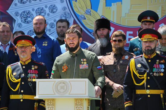 Празднование Дня Победы в городах России