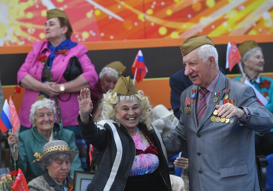 Акция "Бессмертный полк" в Москве