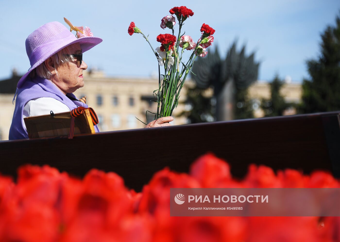 Празднование Дня Победы в Москве