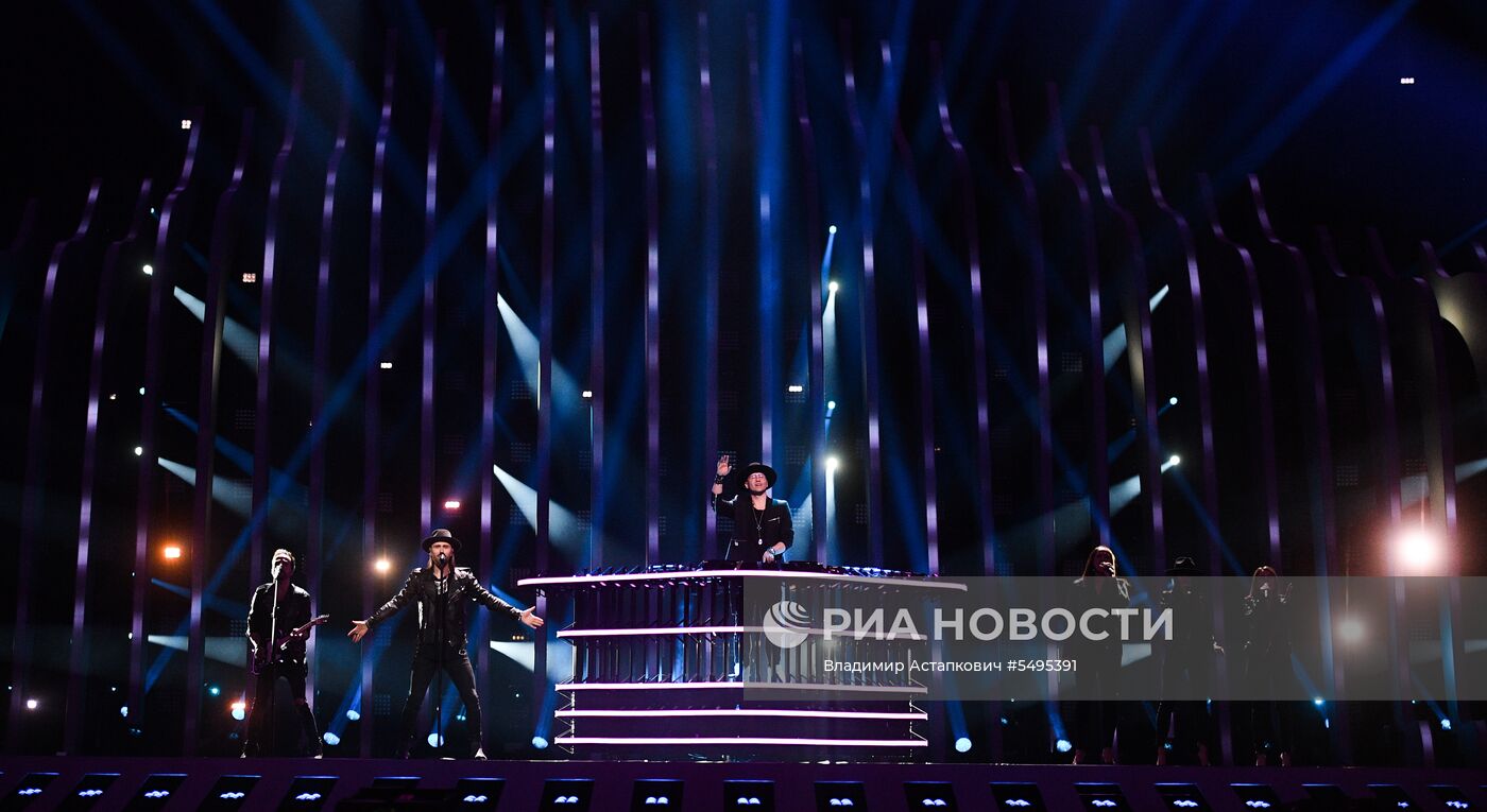 Репетиция второго полуфинала конкурса "Евровидения-2018"