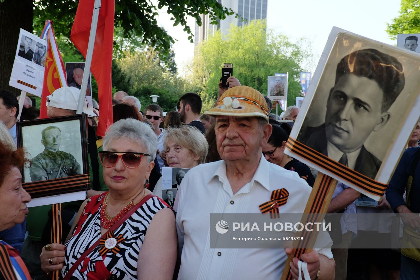 Акция "Бессмертный полк" за рубежом