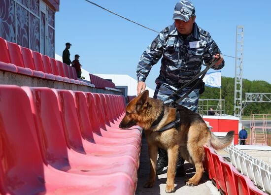 Соревнования кинологов в Белгородской области