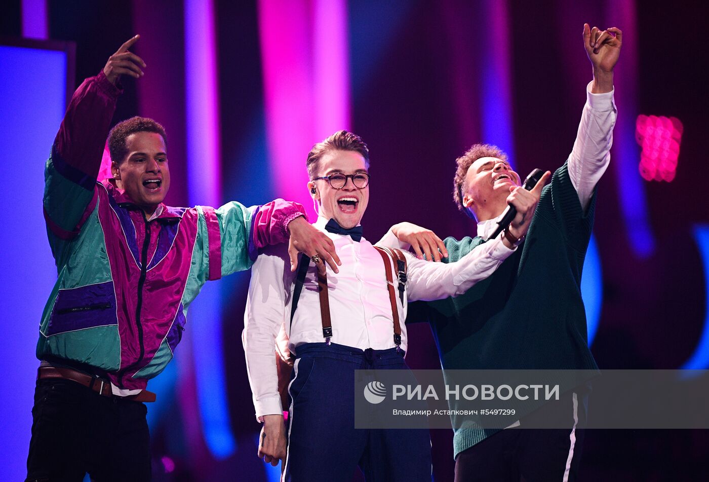 Репетиция финала конкурса "Евровидение-2018"