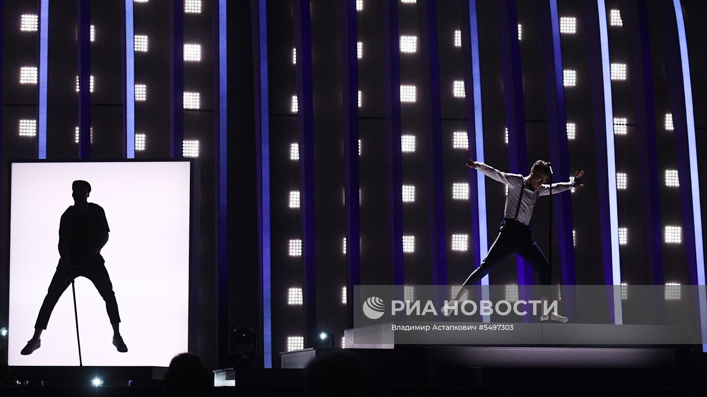 Репетиция финала конкурса "Евровидение-2018"