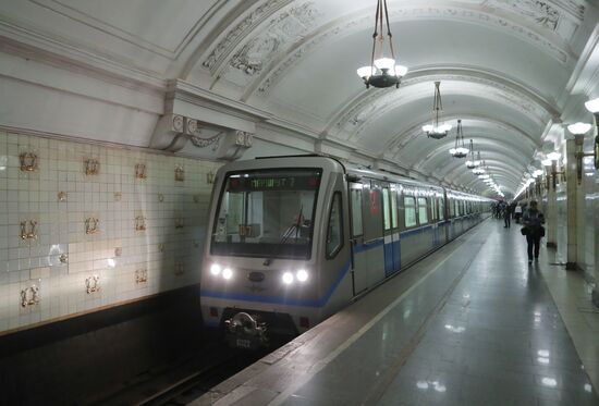 Парад поездов Московского метрополитена
