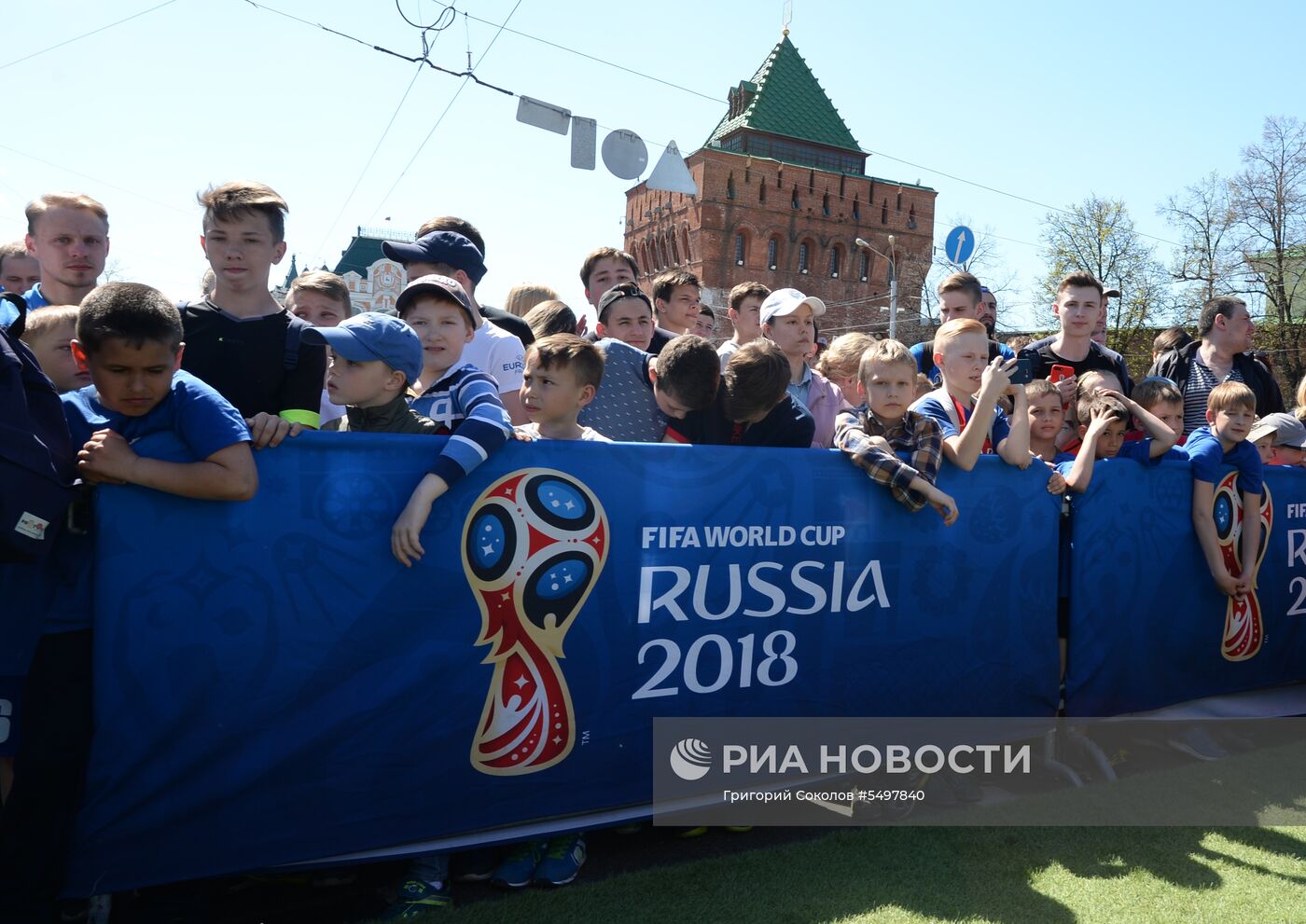 Парк футбола ЧМ-2018 в Нижнем Новгороде