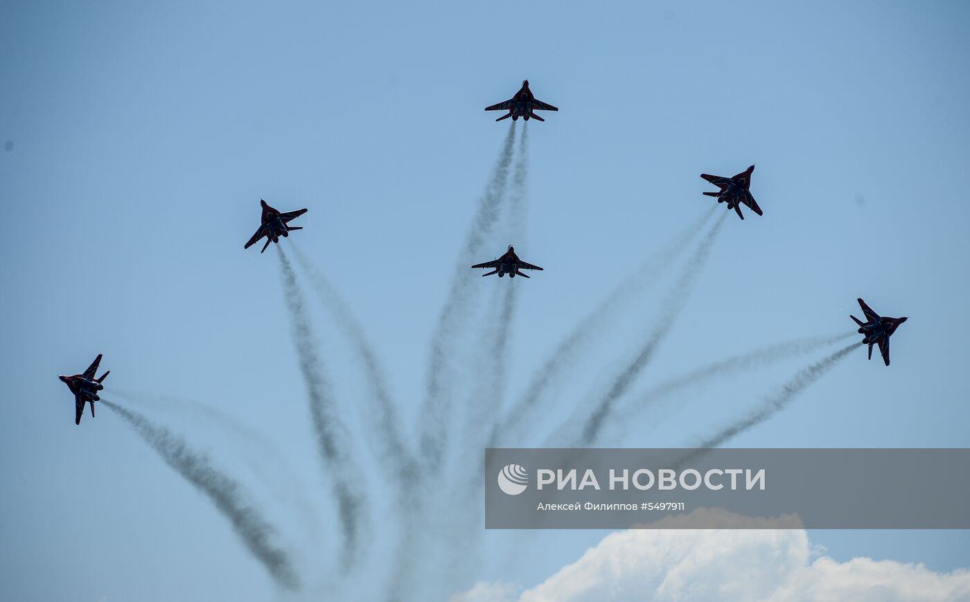 Празднование 80-летия Центра показа авиационной техники им. Кожедуба