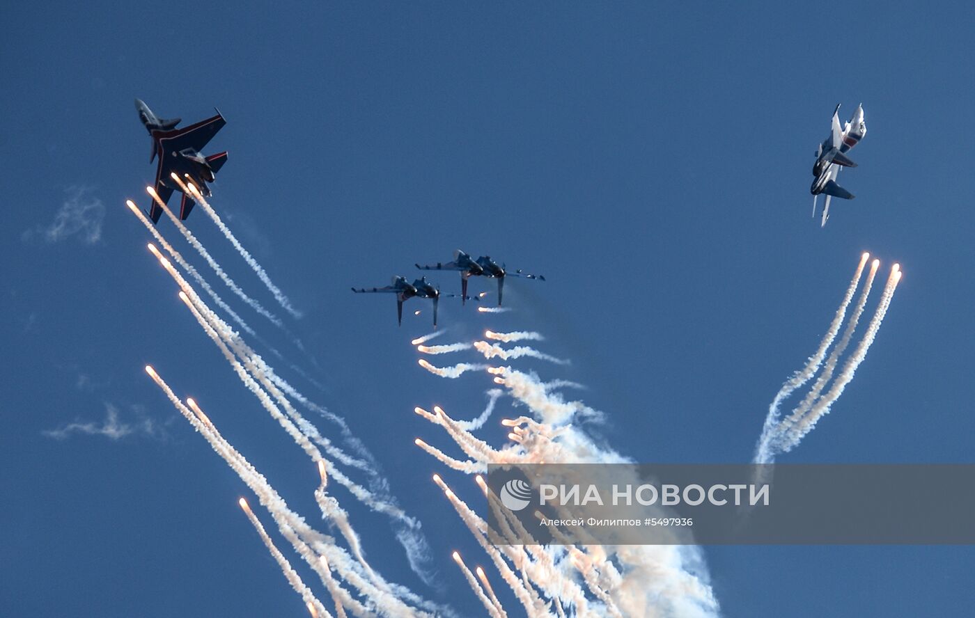 Празднование 80-летия Центра показа авиационной техники им. Кожедуба