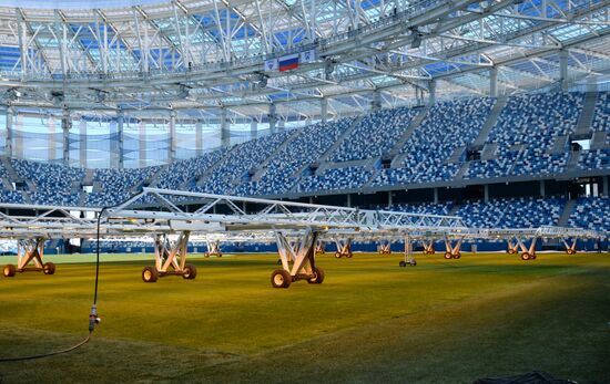 Стипе Плетикоса посетил "Стадион Нижний Новгород"