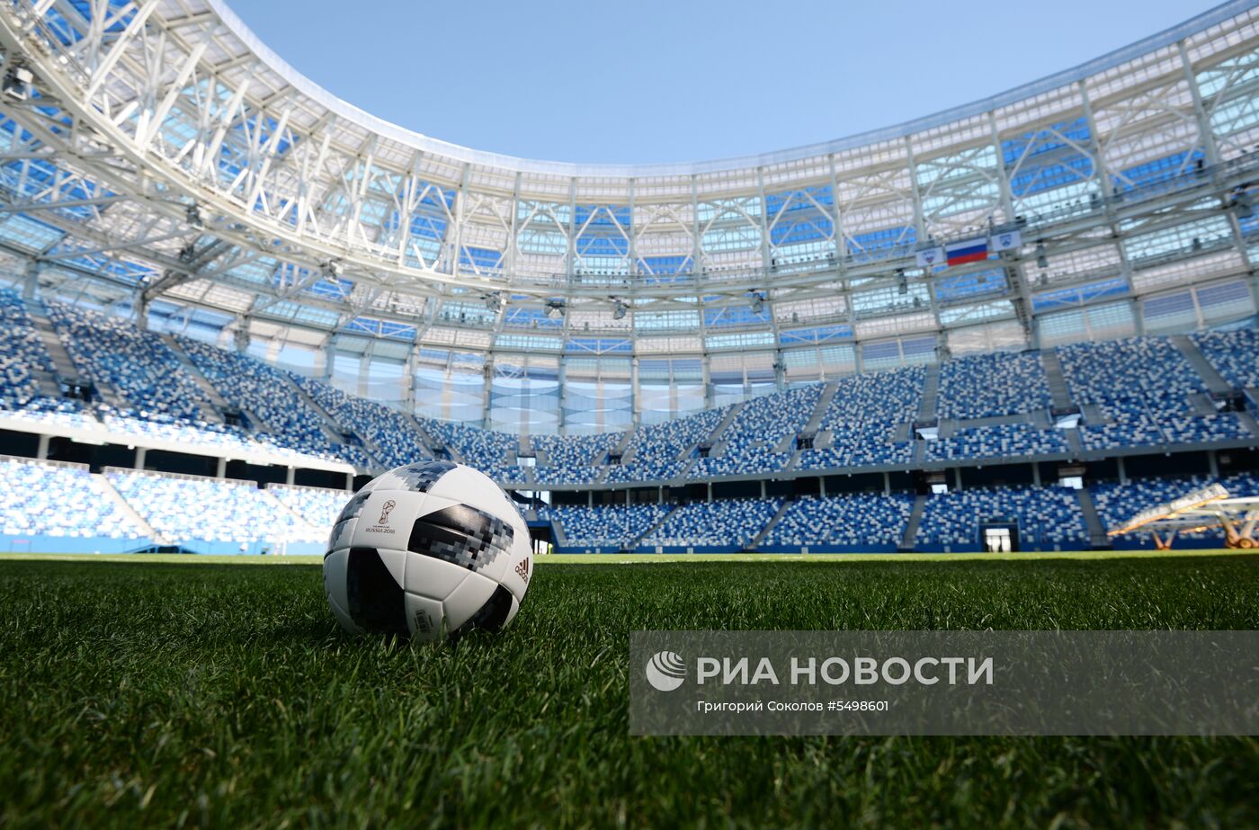 Стипе Плетикоса посетил "Стадион Нижний Новгород"