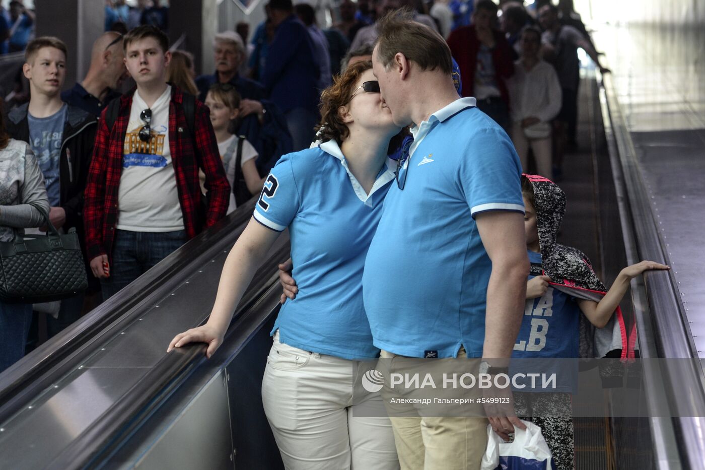 Открытие станции метро «Новокрестовская» в Санкт-Петербурге