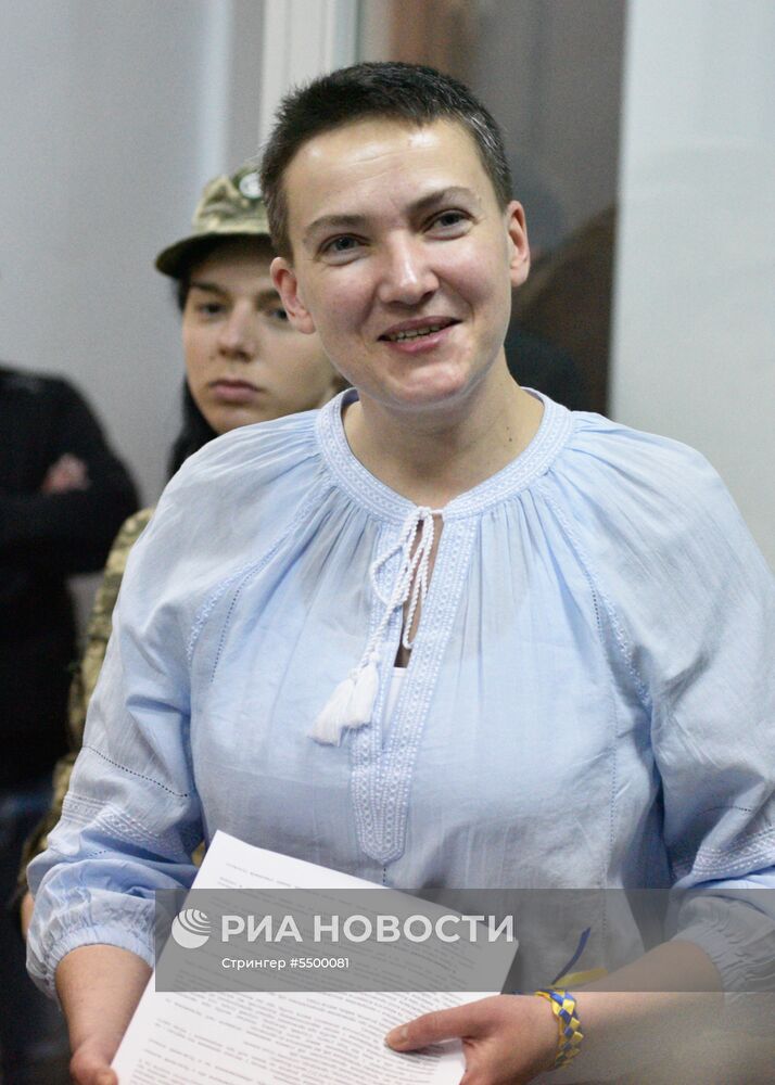 Суд над Н. Савченко в Киеве