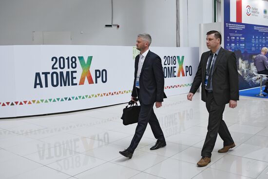 Юбилейный X Международный форум "Атомэкспо 2018"