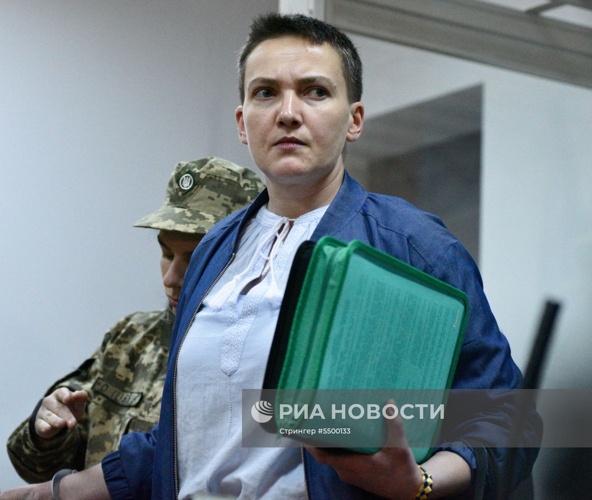 Суд над Н. Савченко в Киеве