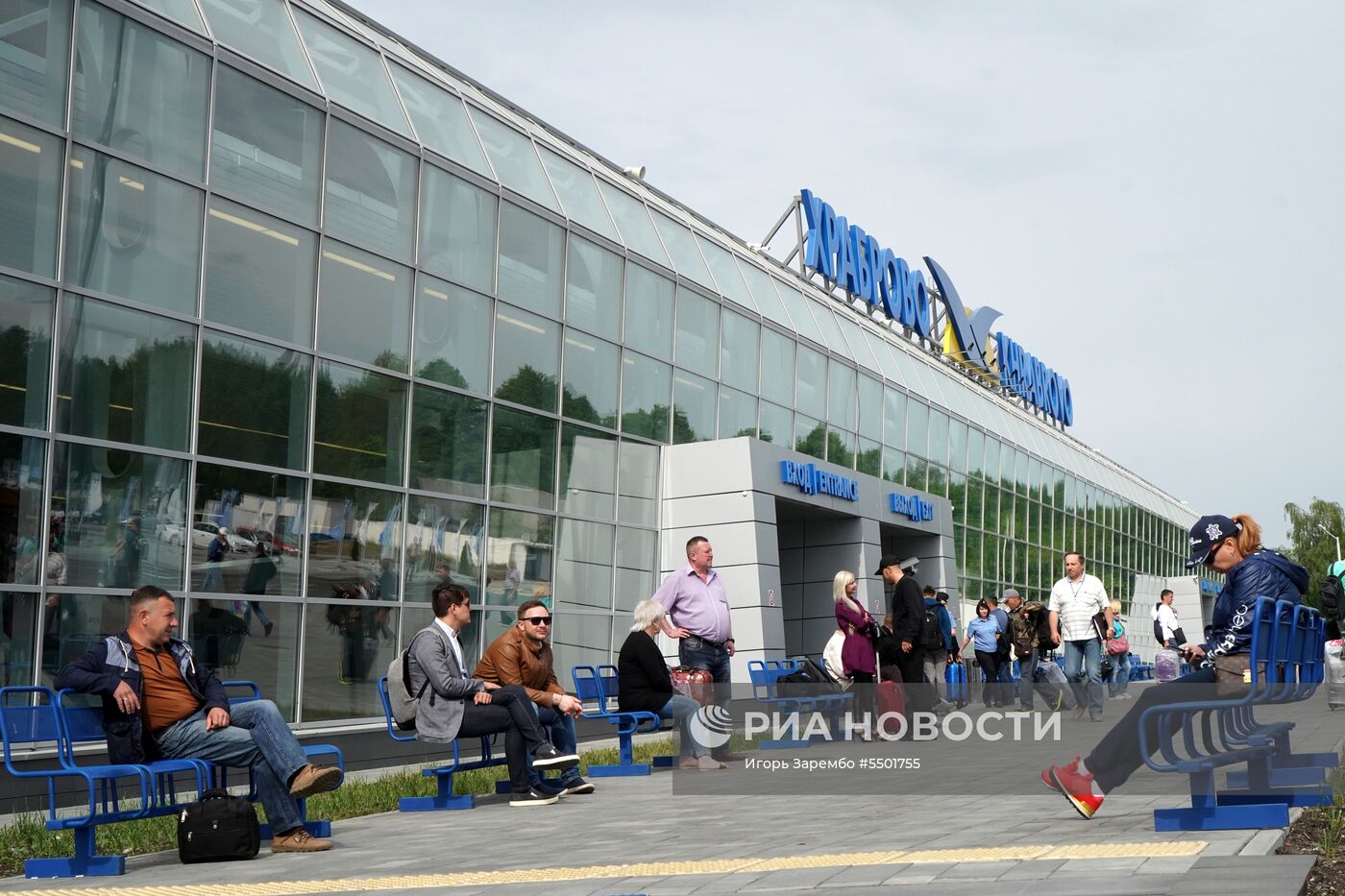 Новый аэровокзальный комплекс международного аэропорта Храброво
