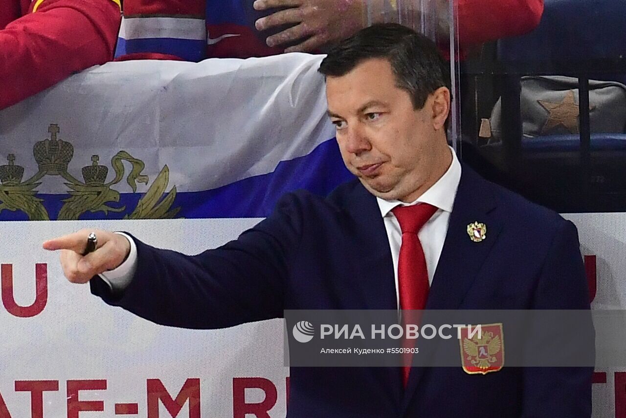 Хоккей. Чемпионат мира. Матч Россия - Швеция