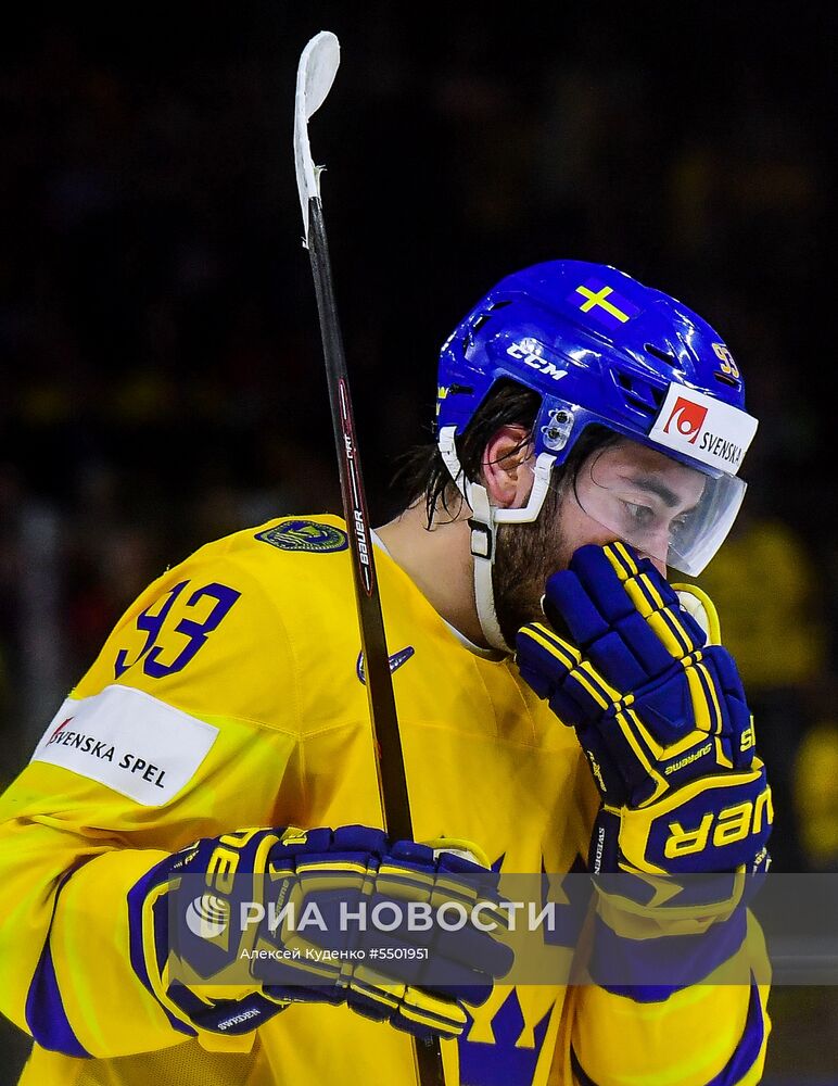 Хоккей. Чемпионат мира. Матч Россия - Швеция