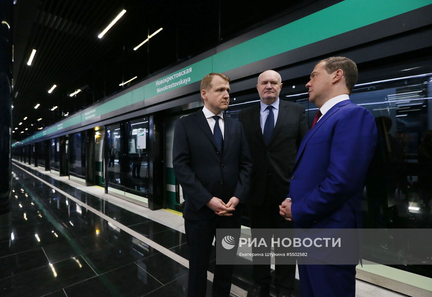 Рабочая поездка премьер-министр Д. Медведева в Санкт-Петербург