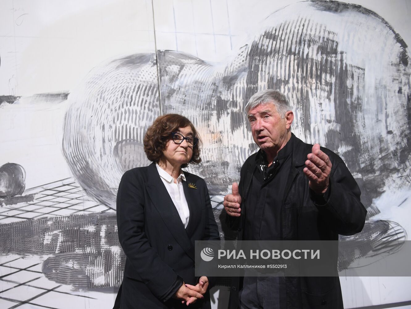 Открытие выставки "Вадим Космачёв. Дыхание скульптуры" в Новой Третьяковке