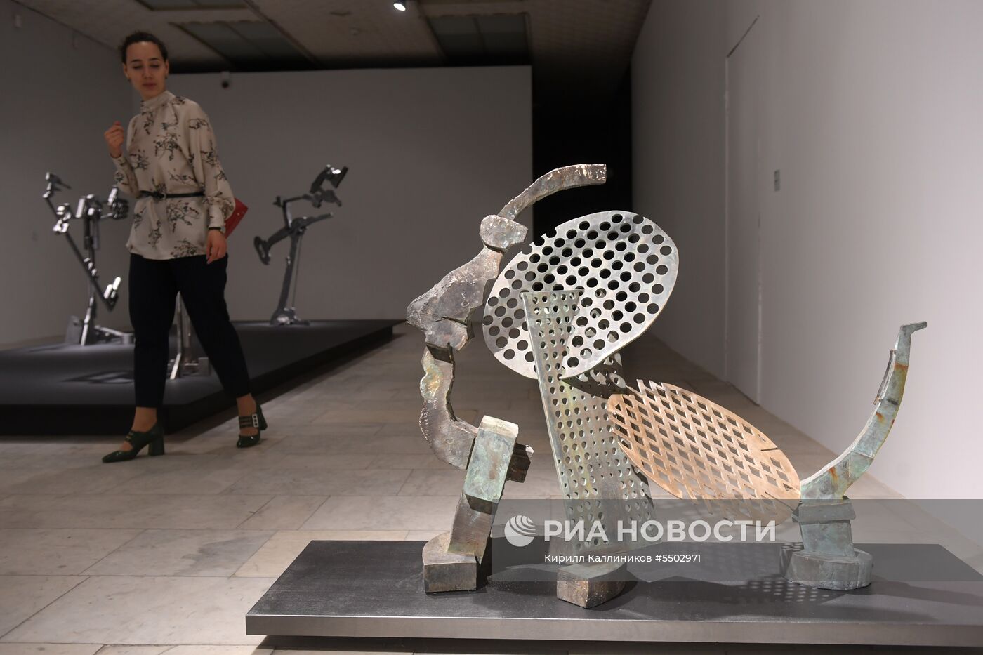 Открытие выставки "Вадим Космачёв. Дыхание скульптуры" в Новой Третьяковке