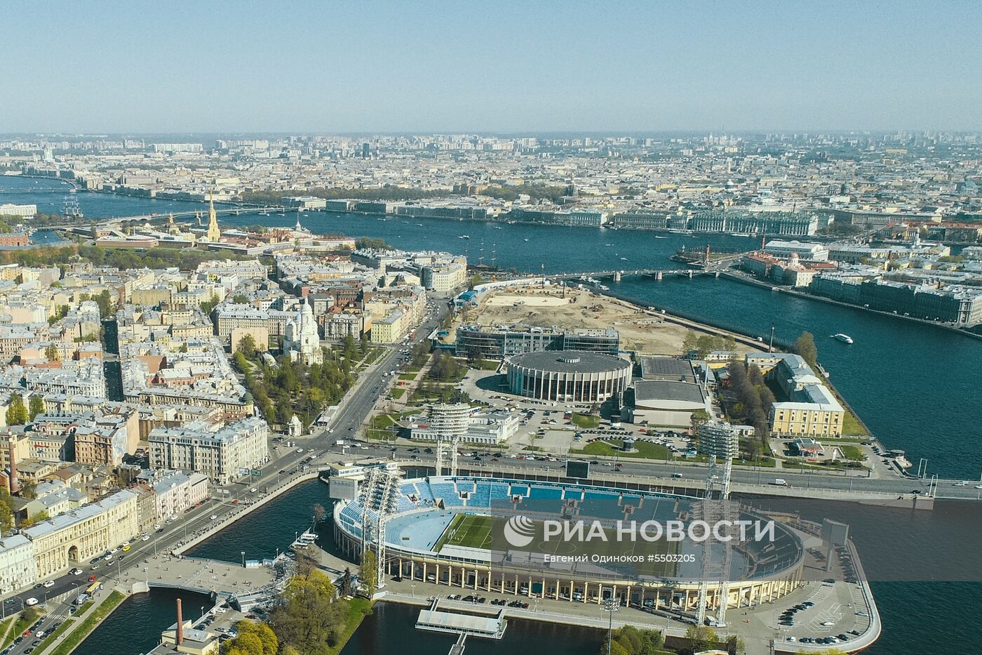 Стадион "Петровский" в Санкт-Петербурге