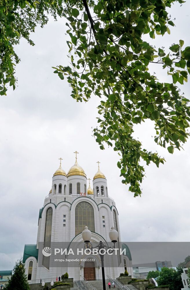 Празднование Вознесения Господня в Калининграде