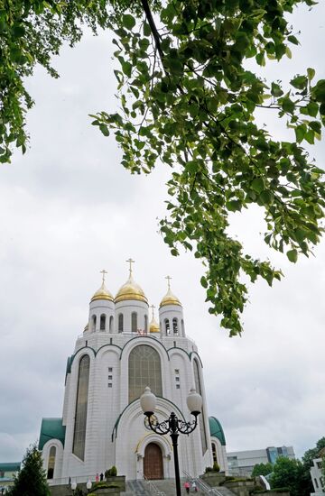 Празднование Вознесения Господня в Калининграде