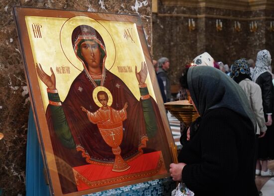 Празднование Вознесения Господня в Калининграде