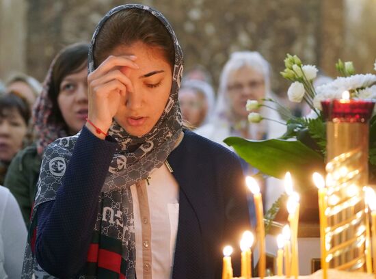 Празднование Вознесения Господня в Калининграде