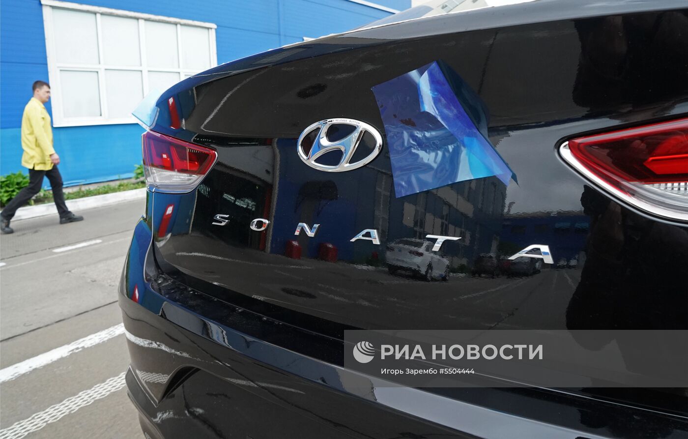 Производство автомобиля Hyundai Sonata в Калининграде