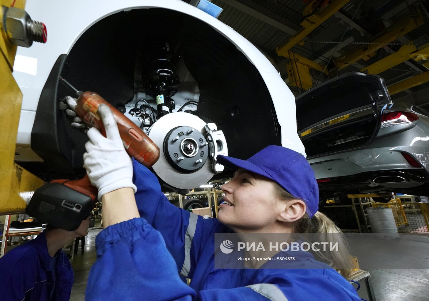 Производство автомобиля Hyundai Sonata в Калининграде