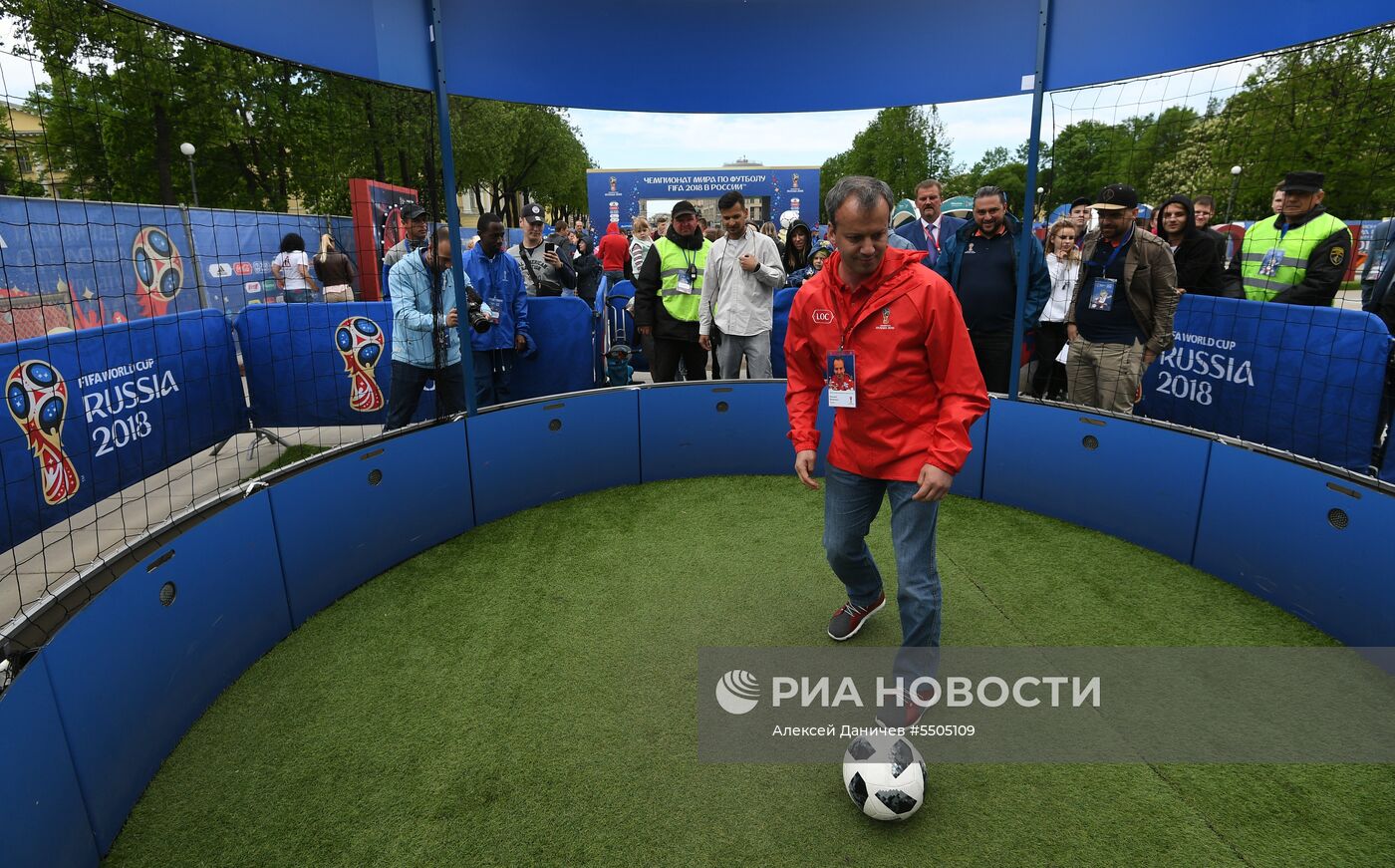 Парк футбола ЧМ-2018 в Санкт-Петербурге