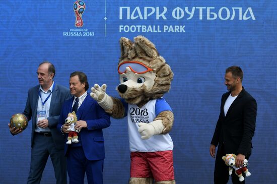 Парк футбола ЧМ-2018 в Санкт-Петербурге